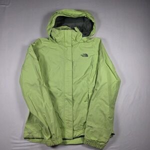 The North Face Jacket Women Hooded Green DryVent small